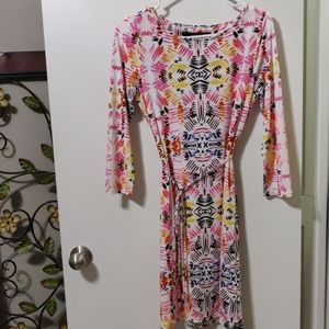 Beautiful ❤️ Ivanka Trump  Colorful Dress Sz S